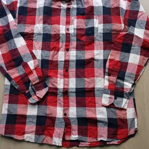 Mens Chequered Shirt, XXL SIZE