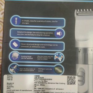 Cordless Hair Trimmer