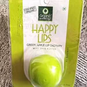 Happy Lips Green Apple Lip Balm - 10 Gms