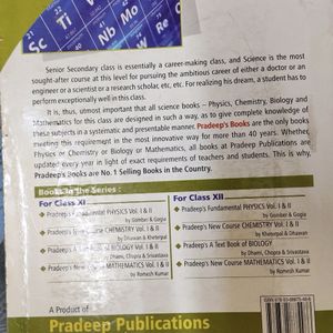 11th pradeep's chemistry vol 1