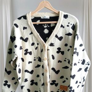 Animal Print Cardigan