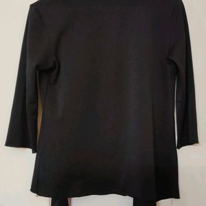 Waterfall Shrug - Black