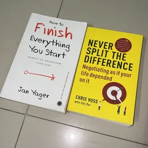 Finish Everything You Start Never Split The Differ