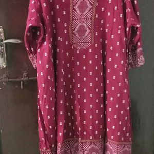 Aline Kurti Pand Dupatta