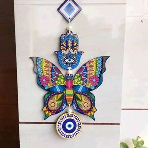 New Trending Wooden Butterfly Evil Eye