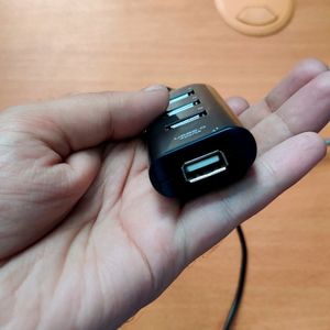 USB Hub 4 Port And Flexible LED Light