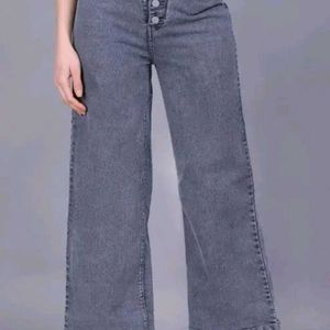 Baggy Jeans,Girl's Denim Bell Bottom Jeans