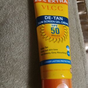 VLCC DE-TAN SUN SCREEN GEL CREME