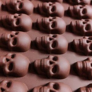 Combo Of Skull & Emoji Chocolate Mold