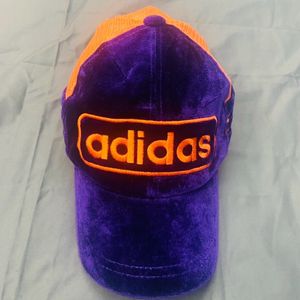 Adidas Sporty Purple Velvet Ball Cap