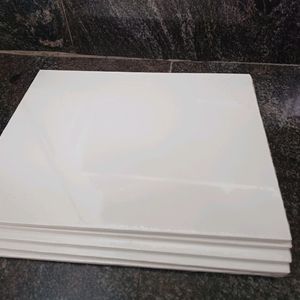 New Canvas Boards Covered with Plastic