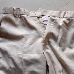 Cream Formal Pant