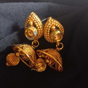 Golden Colour Earing