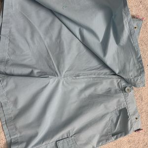 Light Blue Cargo Skorts