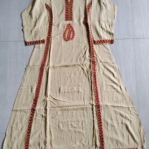 Beautiful Embroided Long Kurti