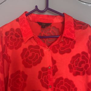 Zink London XL Red Shirt