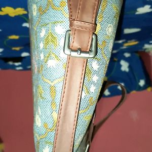 Jaipur Fresco Blue Womer's Office Bag