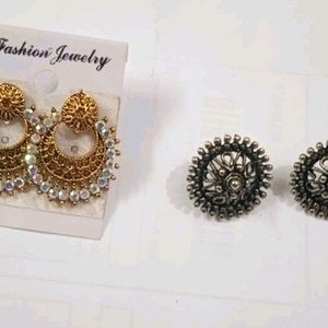 Earrings Pack Of 2