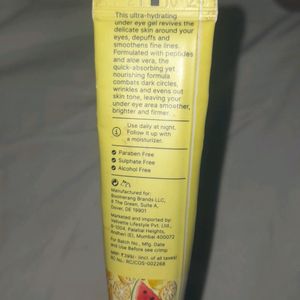 Quench Yuzu Fine Revitalizing Under Eye Gel