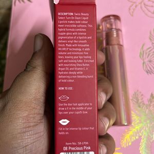 Swiss Beauty Select Liquid Lipstick Precious Pink