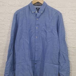 Netplay Blue Shirt For Men | Chest 40 | Length 28