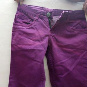 Purple Skinny Jeans