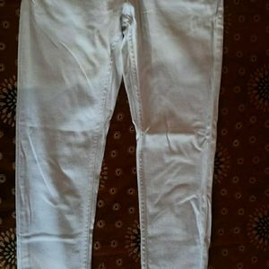 White Denim Pants For Men