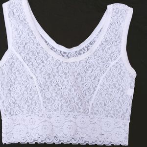 White Net Cami Top.