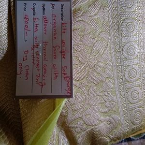 Organza Thread Work Saree