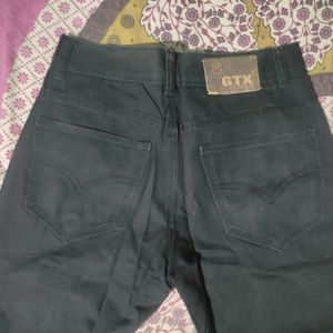 Black Chino Trousers Pants Jeans Cloth Material