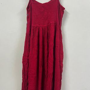 Red Fusion Dress