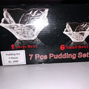 Pudding Set (Glass Bowls)