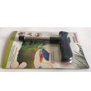 Premium Coconut Opener Tool/Driller with Grip