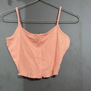 Coral Crop Top!