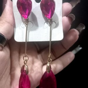 Set Of 3 Drops & Danglers Earrings