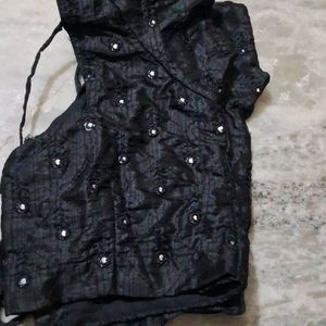 Black Mirror Design Blouse