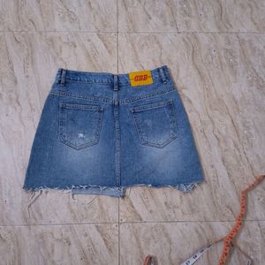 DENIM SKIRT