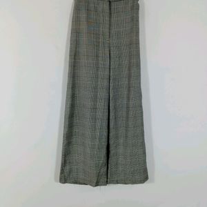 Grey Wide Leg Casual Pant (Women)