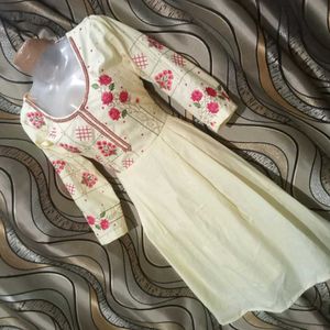 Yellow Anarkali Suit