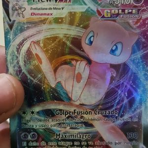 Pokemon Ultra Rare Card Of Mew VMax