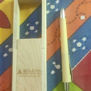 Wooden New Pen With Stand