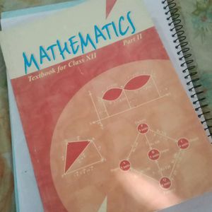 Maths Books And Account Book Class 12