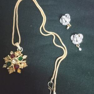 Chain with Earrings