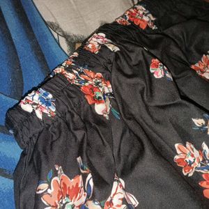 Ethenic Floral Long Skirt