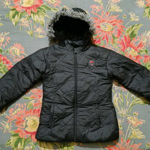 Winter Jacket With Cap For Boys And Girls 2-4 Year