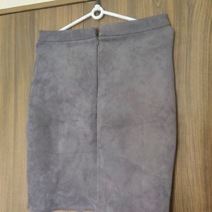 Leather Swade Skirt