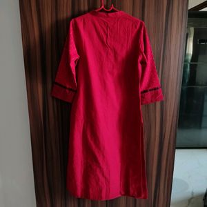 Deep Red BIBA Kurta ❤✨