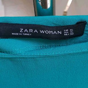 ZARA Green top