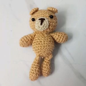 Light Brown Crochet Teddy