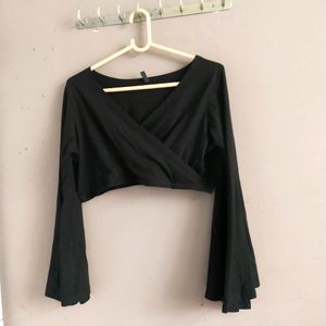 Black Cotton Top